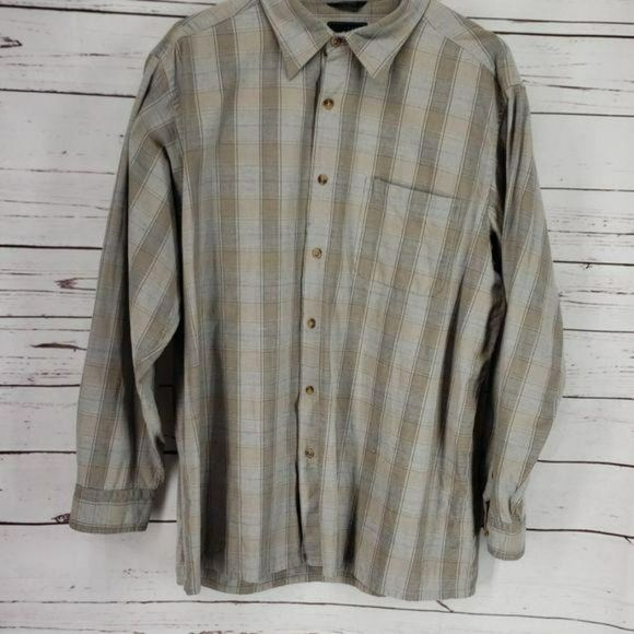 Woods & Gray plaid XL button down shirt - Picture 2 of 7